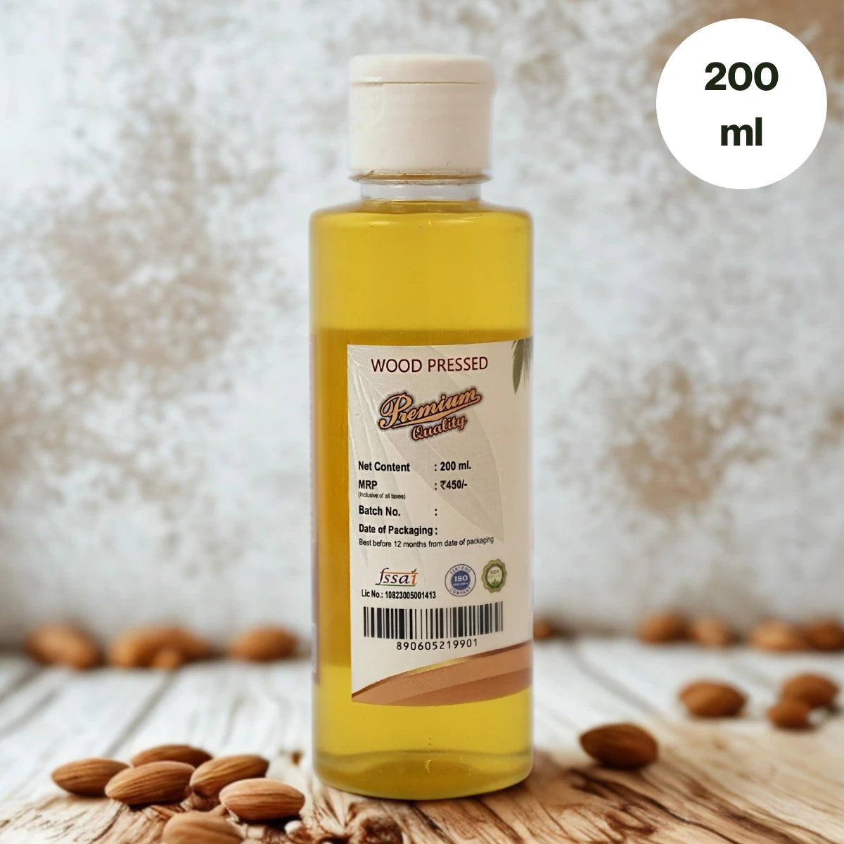 Wood Pressed Almond Oil