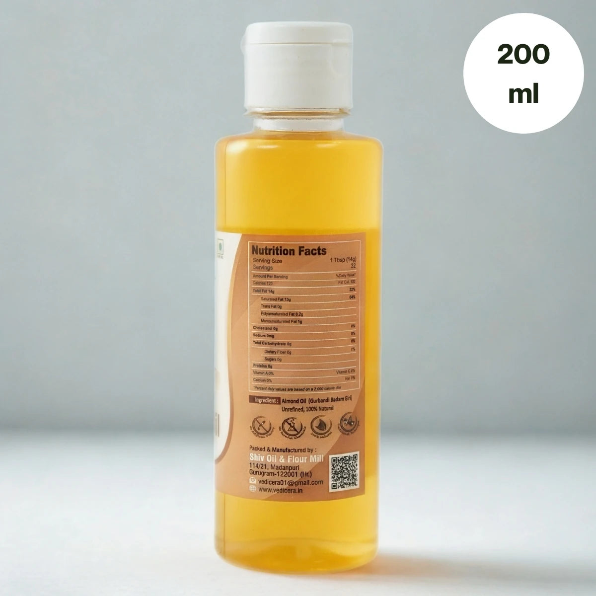 Wood Pressed Almond Oil