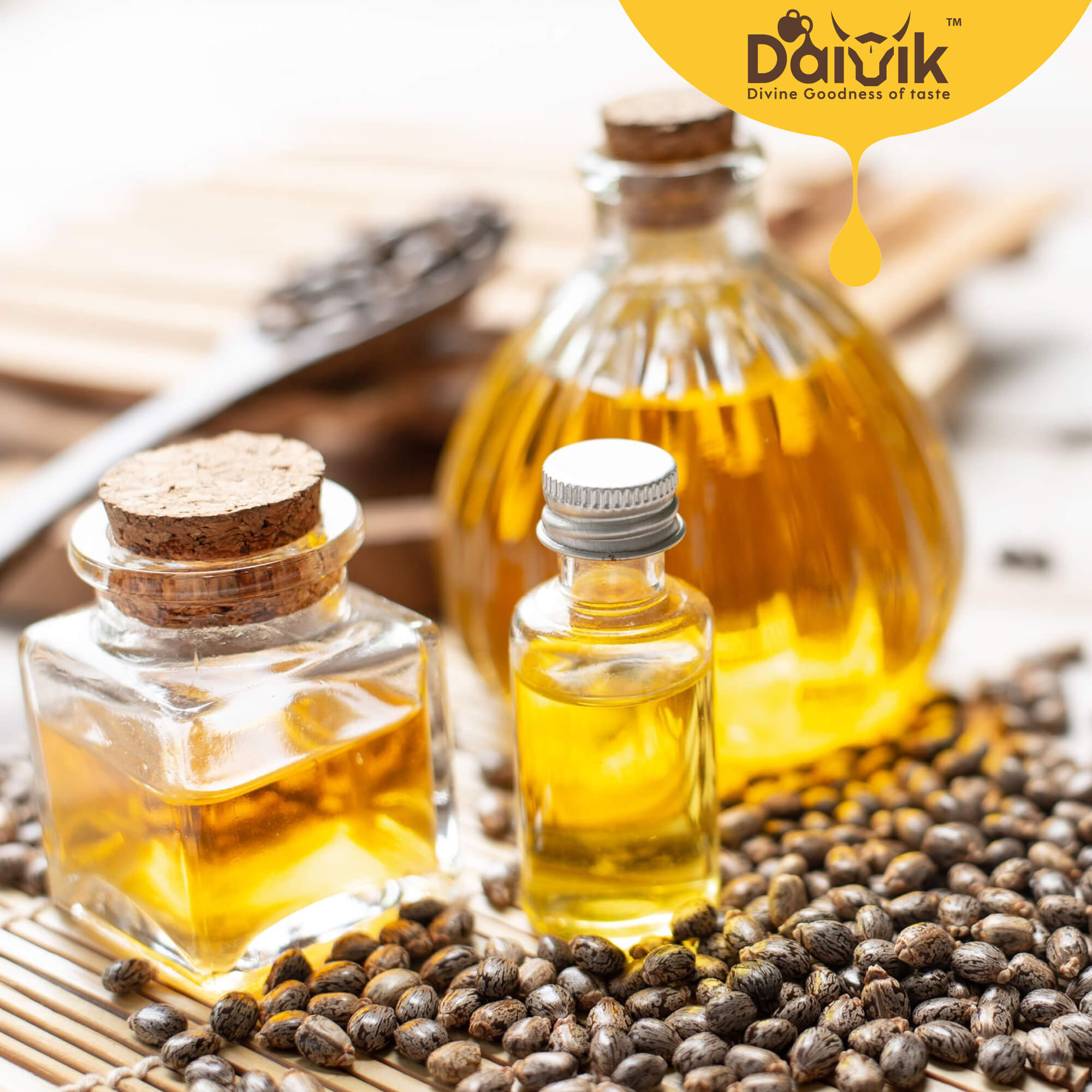 Wood Pressed Castor Oil