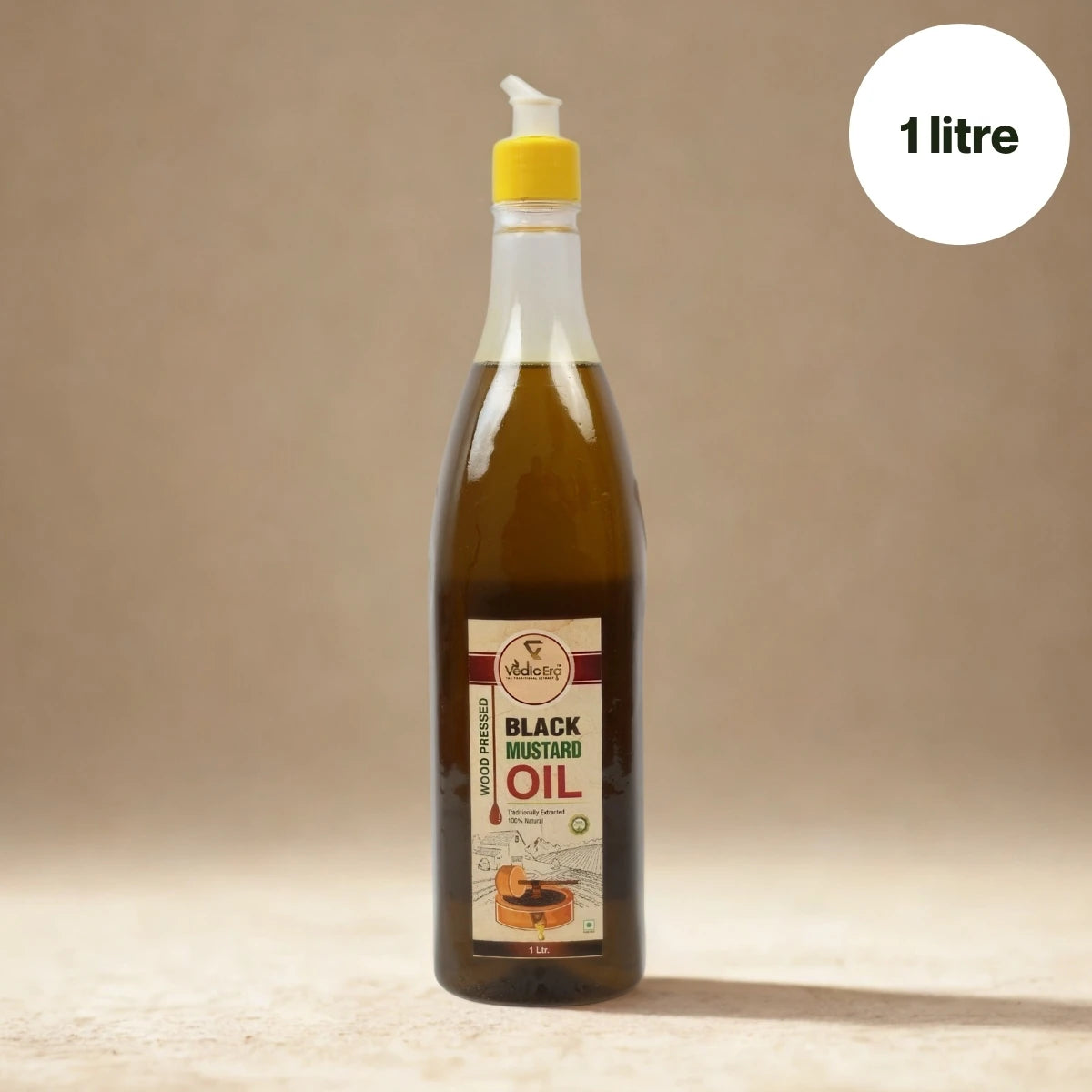 Wood Pressed Mustard Oil