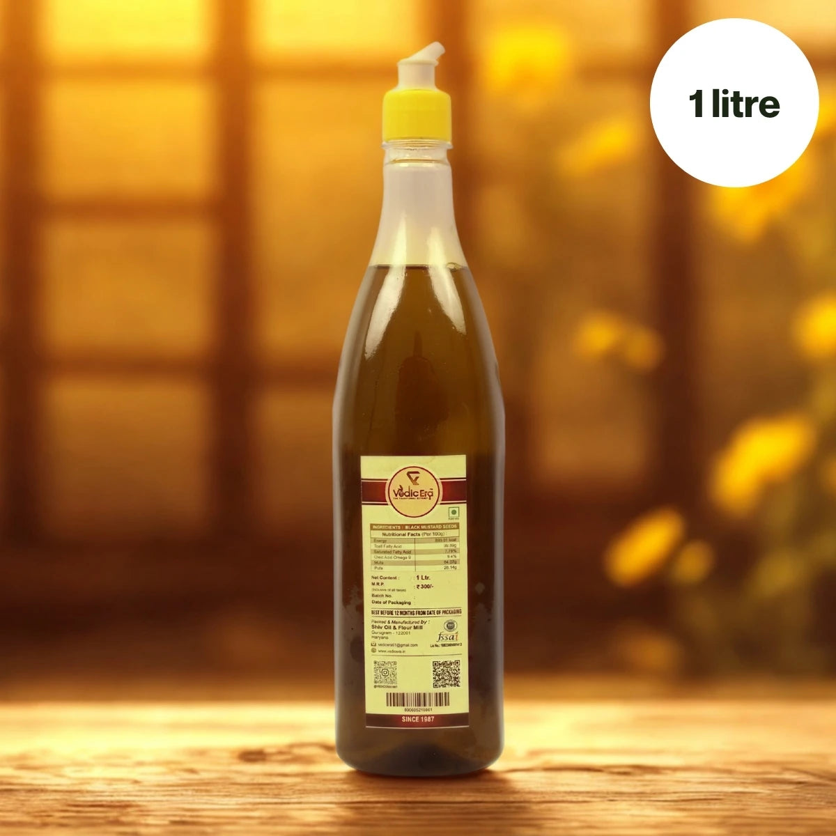 Wood Pressed Mustard Oil