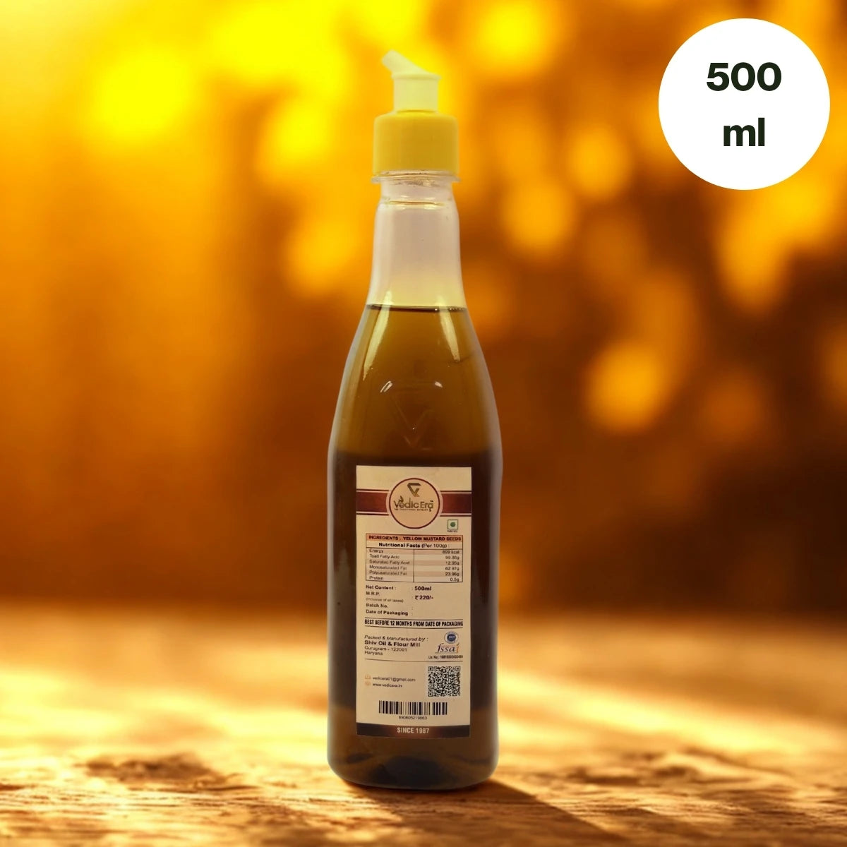 Wood Pressed Mustard Oil