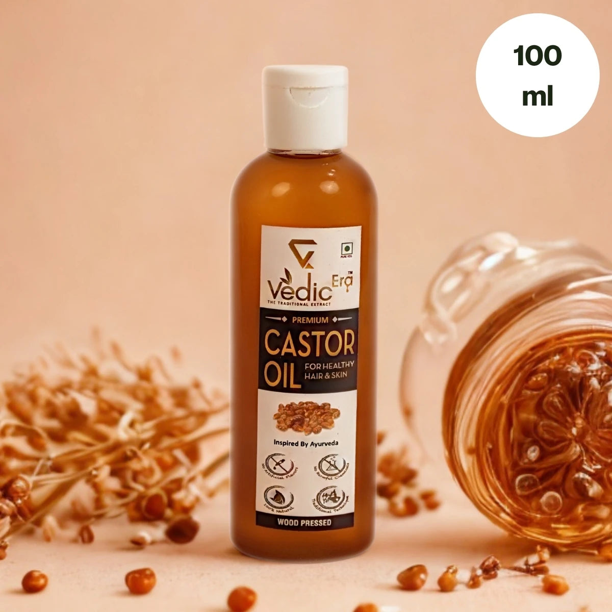 Wood Pressed Castor Oil