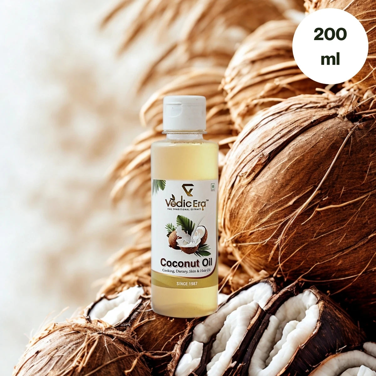 Wood Pressed Coconut Oil