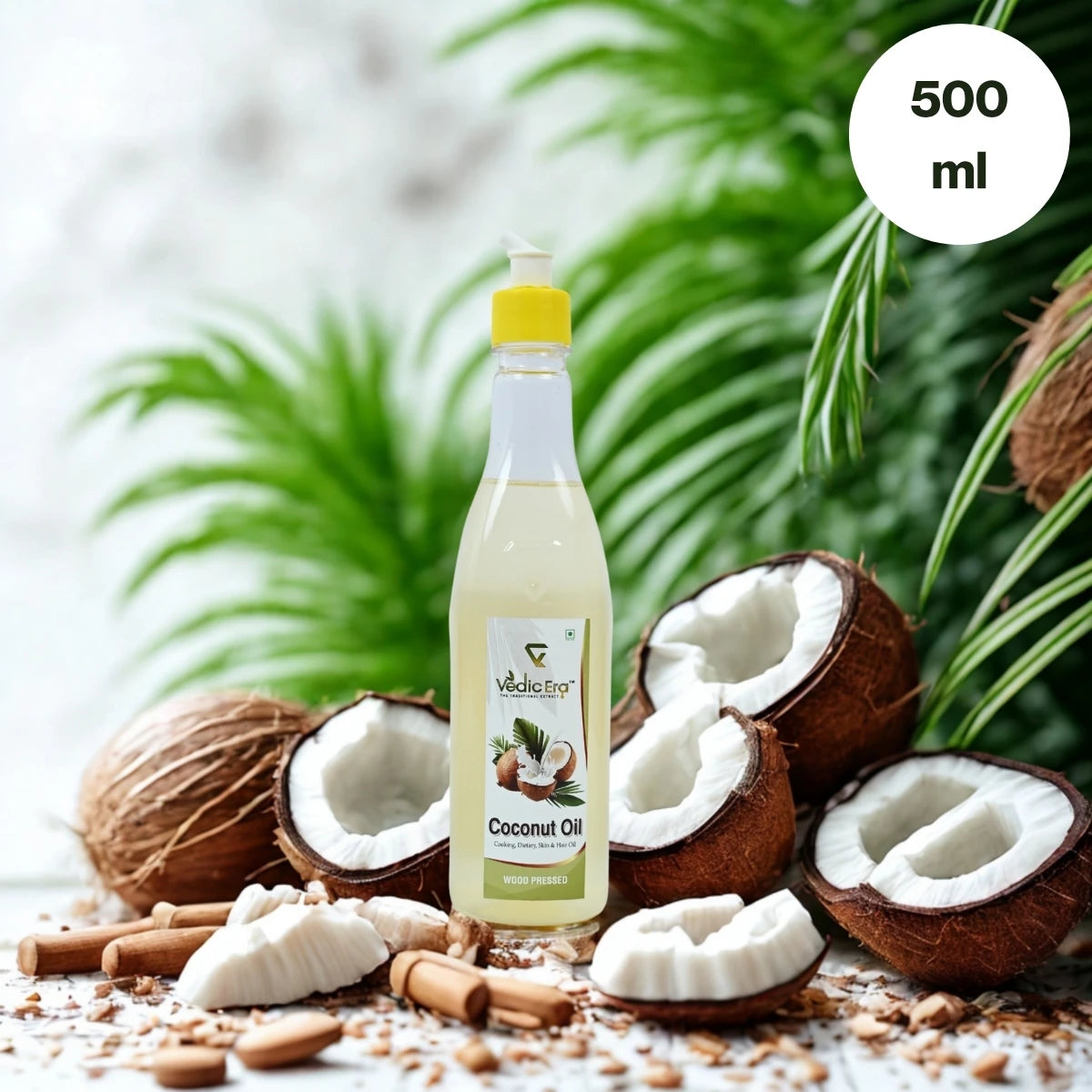 Wood Pressed Coconut Oil