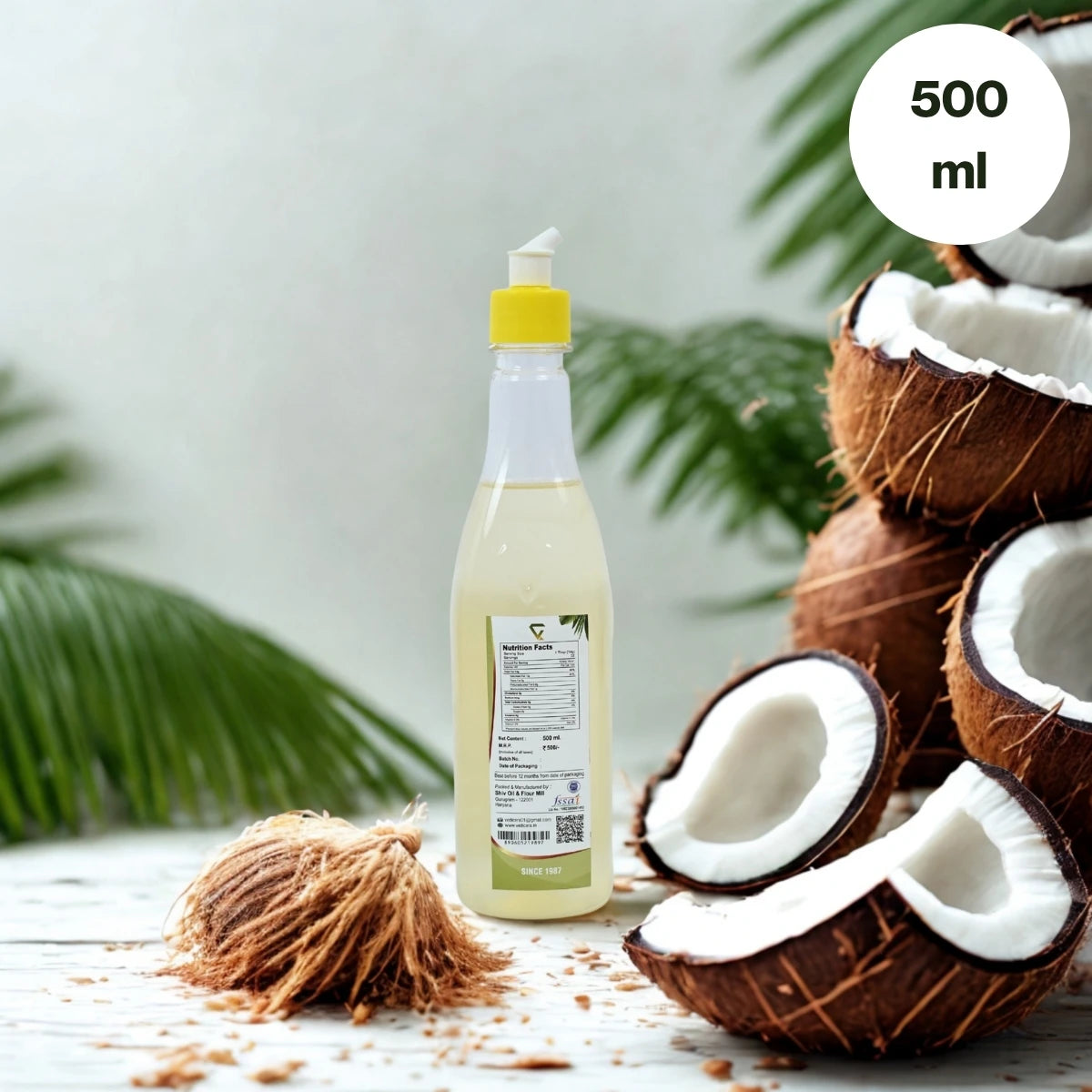 Wood Pressed Coconut Oil