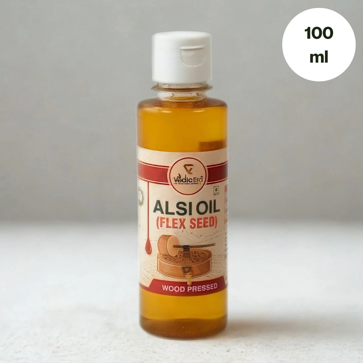 Wood Pressed Flaxseed Oil
