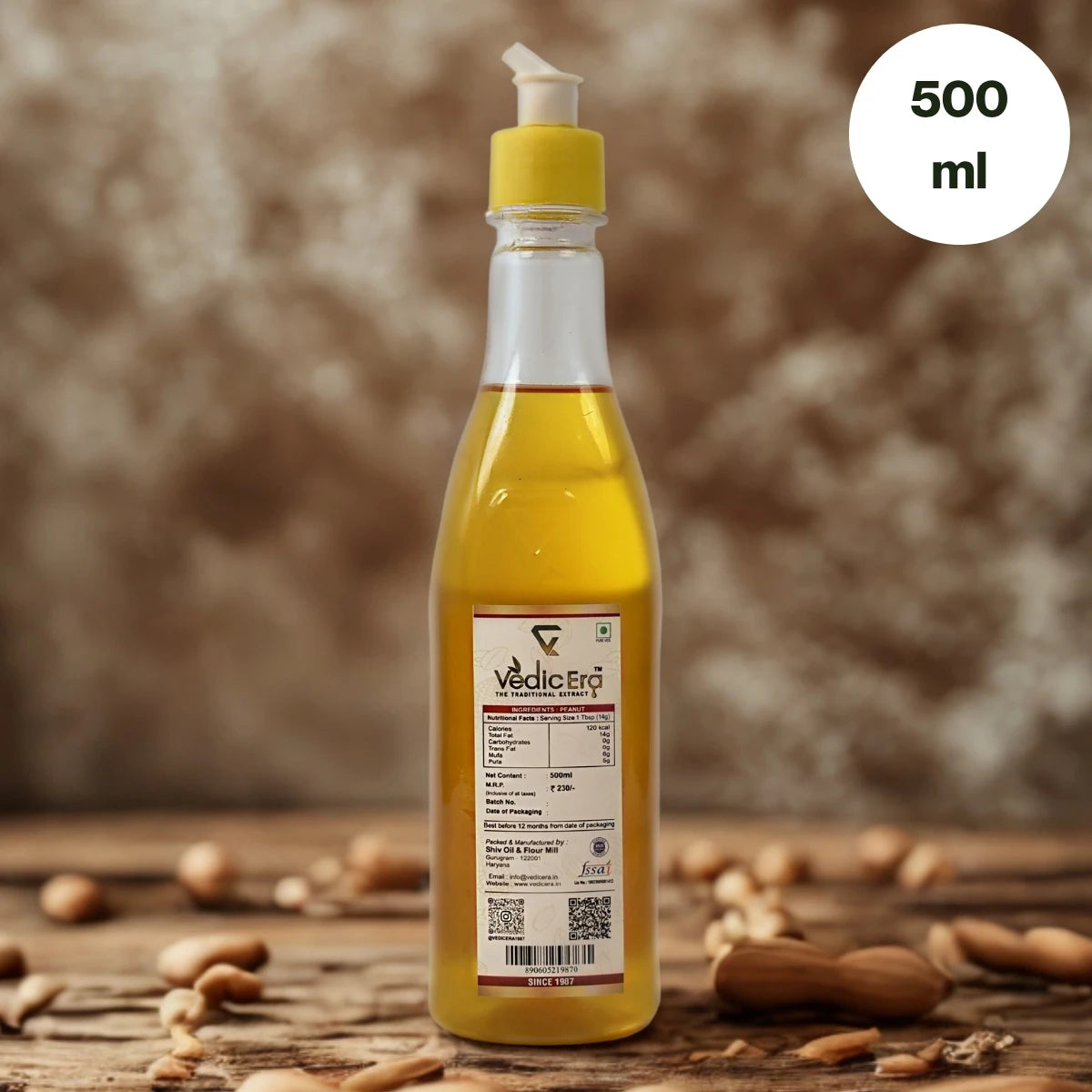 Wood Pressed Peanut Oil