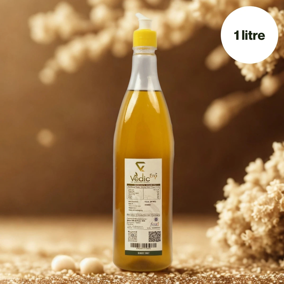 Wood Pressed Sesame Oil