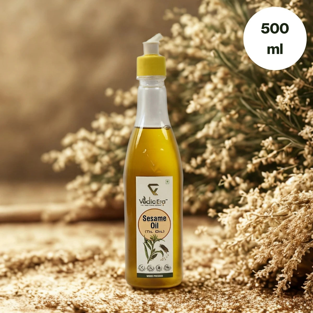 Wood Pressed Sesame Oil