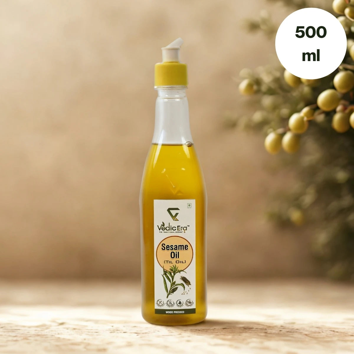 Wood Pressed Sesame Oil