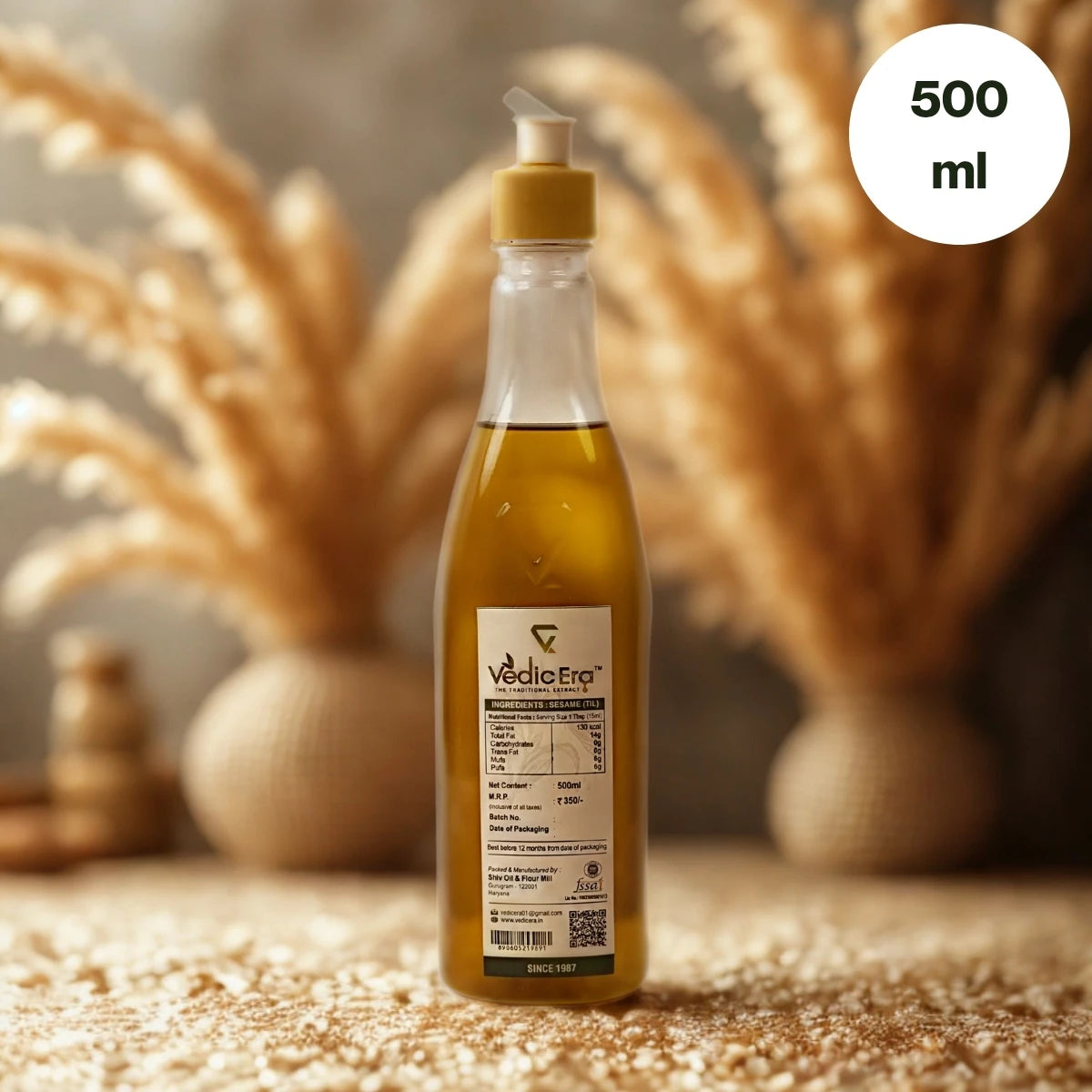 Wood Pressed Sesame Oil