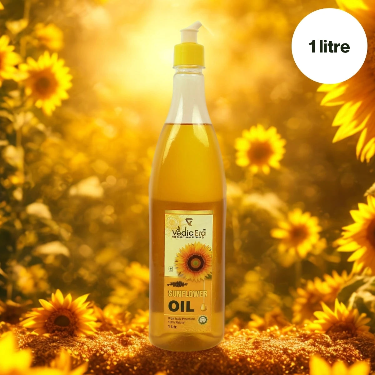 Wood Pressed Sunflower Oil