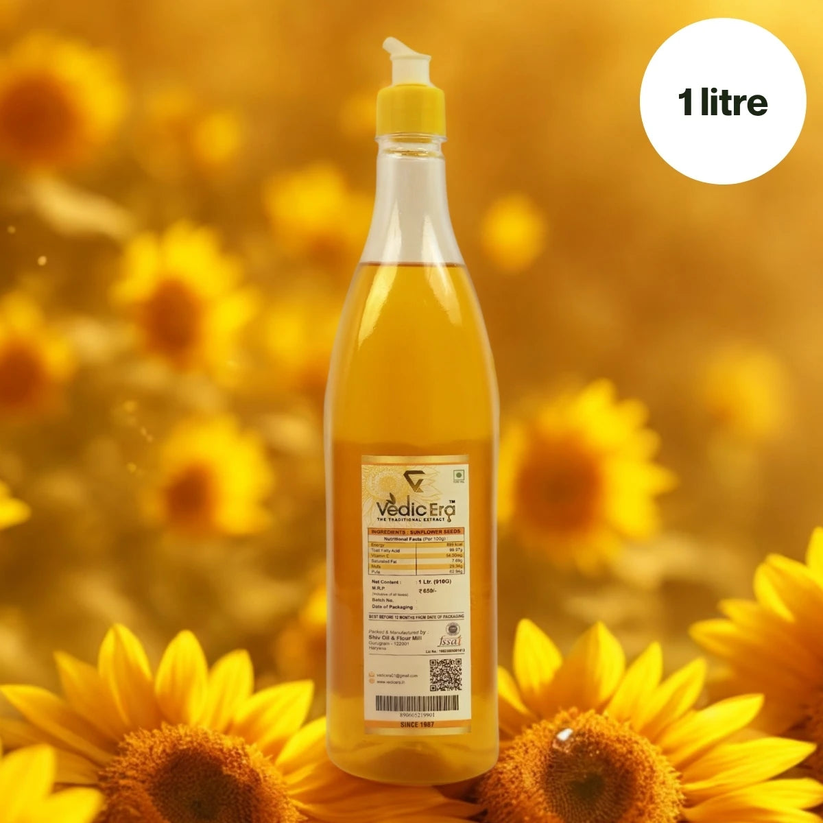Wood Pressed Sunflower Oil