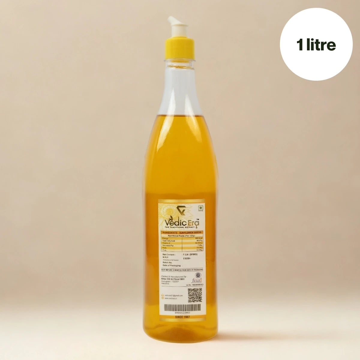 Wood Pressed Sunflower Oil