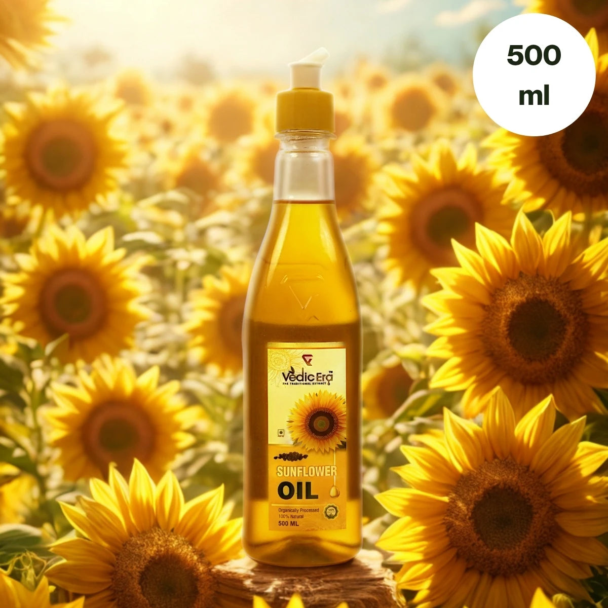 Wood Pressed Sunflower Oil