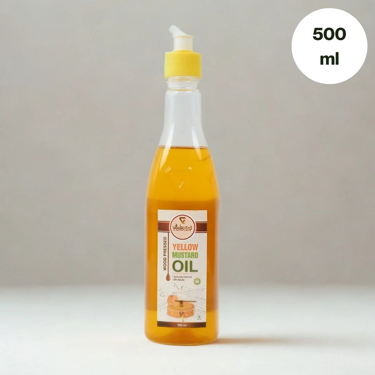 Wood Pressed Yellow Mustard Oil
